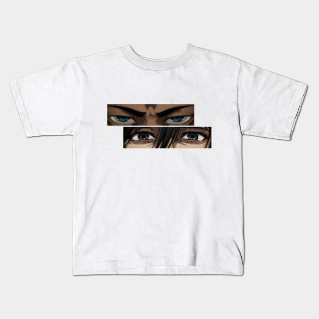 Eyes Kids T-Shirt by Zombiscuit